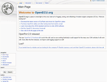 Tablet Screenshot of openecu.org