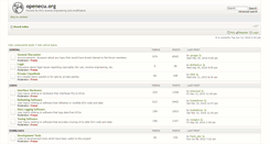 Desktop Screenshot of forums.openecu.org